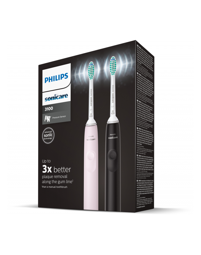 PHILIPS Sonicare Seria 3100 2 szt. HX3675/15 główny