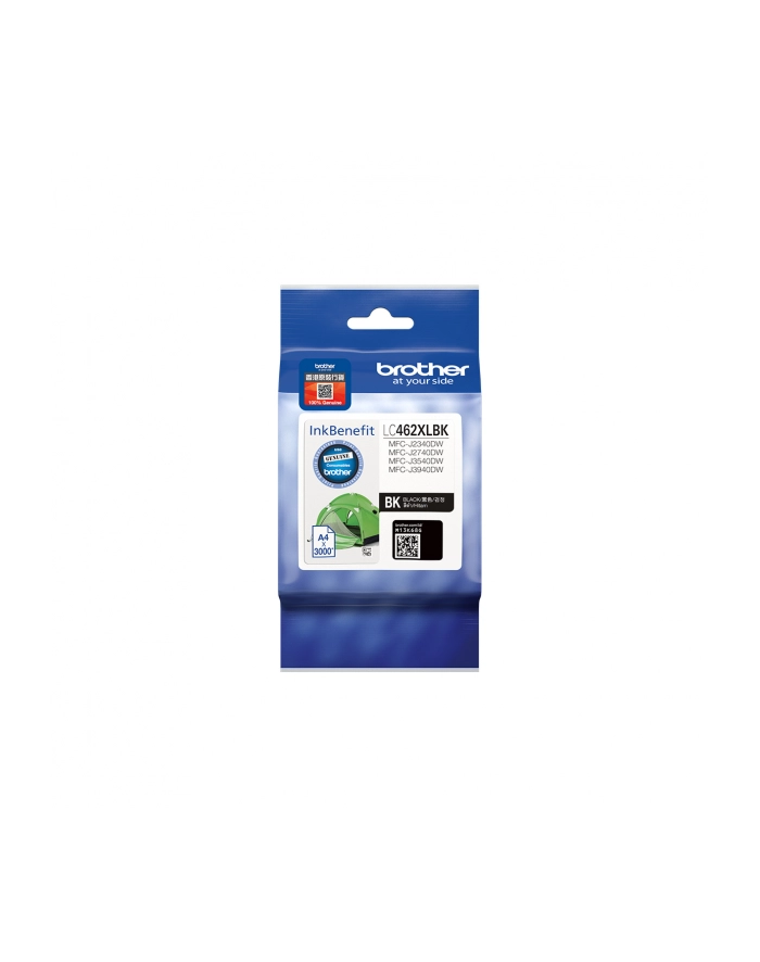BROTHER Ink Cartridge LC-462XL Black główny