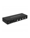 TECHLY KVM Switch Display Port 1.2 4-Port with Hub and Audio allows to view information via USB and DisplayPort from 4 PCs - nr 28