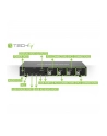 TECHLY KVM Switch Display Port 1.2 4-Port with Hub and Audio allows to view information via USB and DisplayPort from 4 PCs - nr 31