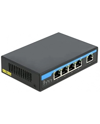 DeLOCK Giga Ethernet Switch 4P PoE + 1RJ45 - 87764 nr 2