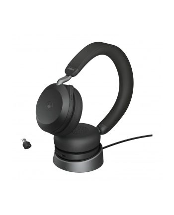 Jabra Evolve2 75 Link380c MS Stereo Kolor: CZARNY - Stand