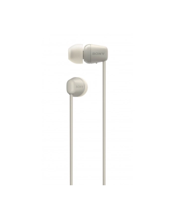 SONY WI-C100 taupe Bluetooth Headphones