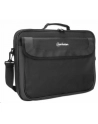 MANHATTAN Cambridge Clamshell Notebook Bag 15.6inch Front Rear and Interior Pockets Shoulder Strap Handle Black - nr 15