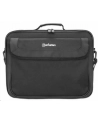 MANHATTAN Cambridge Clamshell Notebook Bag 15.6inch Front Rear and Interior Pockets Shoulder Strap Handle Black - nr 16