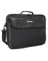 MANHATTAN Cambridge Clamshell Notebook Bag 15.6inch Front Rear and Interior Pockets Shoulder Strap Handle Black - nr 8