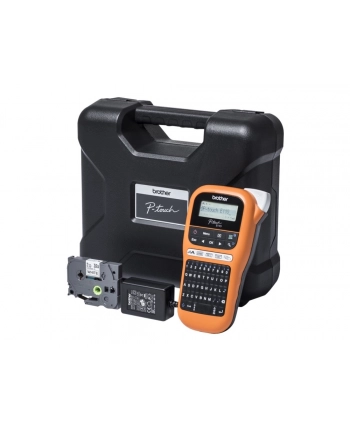 Brother Industrial durable label maker PTE110VP Thermal, Label Printer, Orange nr 2