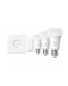 PHILIPS HUE White and color ambiance Zestaw startowy 3 szt. E27 1100lm - nr 32