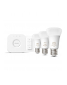 PHILIPS HUE White and color ambiance Zestaw startowy 3 szt. E27 1100lm - nr 36