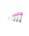 PHILIPS HUE White and color ambiance Zestaw startowy 3 szt. E27 1100lm - nr 40