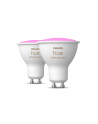 PHILIPS HUE White and color ambiance 2 szt. 5.7W GU10 - nr 10
