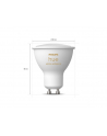 PHILIPS HUE White ambiance 2 szt. GU10 4,3W - nr 3