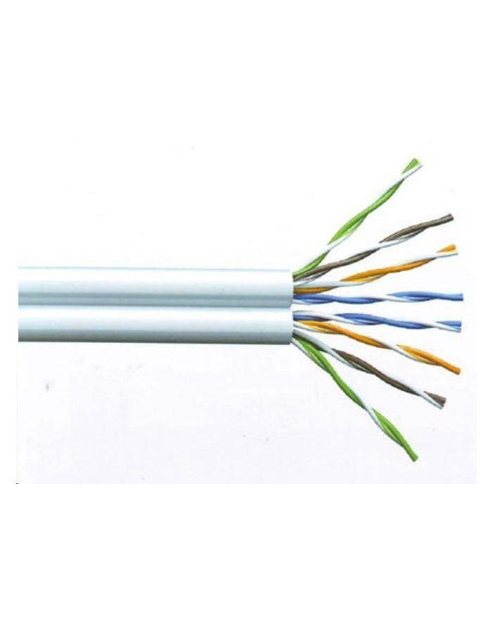 Planet Utp Twin Kabel Planetelite, Cat5E, Drát, Pvc, Dca, 305M (KABDUTP5EDPGRXE) główny