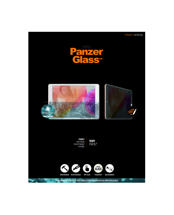 Panzerglass E2E Super+ Ipad 10,2 Case Friendly Privacy (108077)