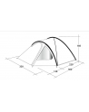 Outwell Cloud 5 Tent Niebieski Szary - nr 8