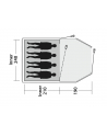 Outwell Earth 4 Tent Niebieski - nr 3