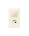 Legrand Valena Life With Netatmo Gniazdo Control Łącznik Bezprzewodowy Wyjście/Powrót Kremowy 752295 - nr 1
