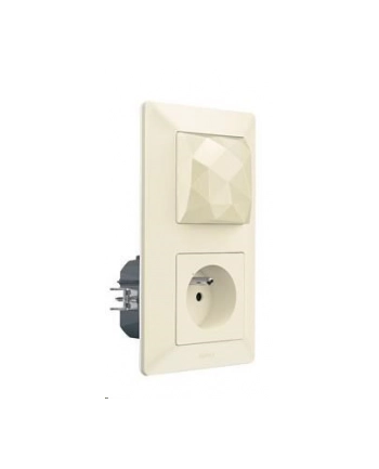 Legrand Valena Life With Netatmo Gniazdo Control Łącznik Bezprzewodowy Wyjście/Powrót Kremowy 752295 nr 2