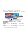 Club 3D Club3D hub MST USB-C na DisplayPort, 4K60Hz (M/F) (CL3) - nr 57