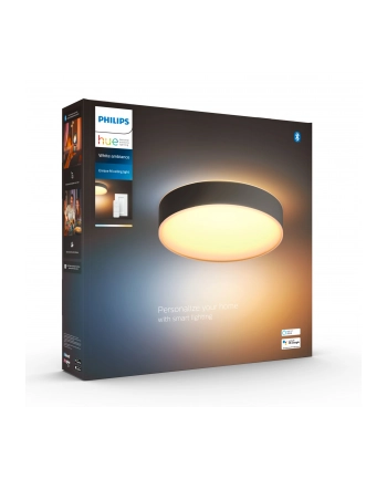 PHILIPS HUE White ambiance Enrave M 12,9W czarny nr 1
