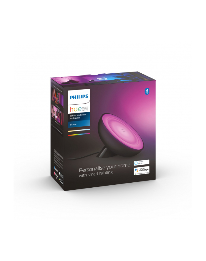 PHILIPS HUE White and color ambiance Bloom czarny 929002376001 główny