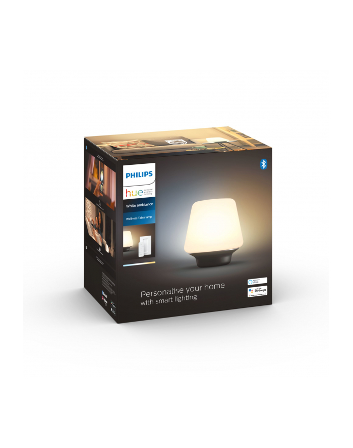 PHILIPS HUE White ambiance E27 6W Wellness czarny główny