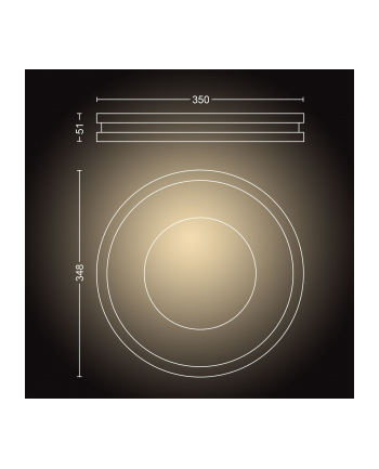 PHILIPS HUE White ambiance Being czarny 929003055101