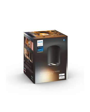 PHILIPS HUE White ambiance Pillar czarny