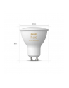 PHILIPS HUE White ambiance 3 szt. GU10 350lm - nr 2