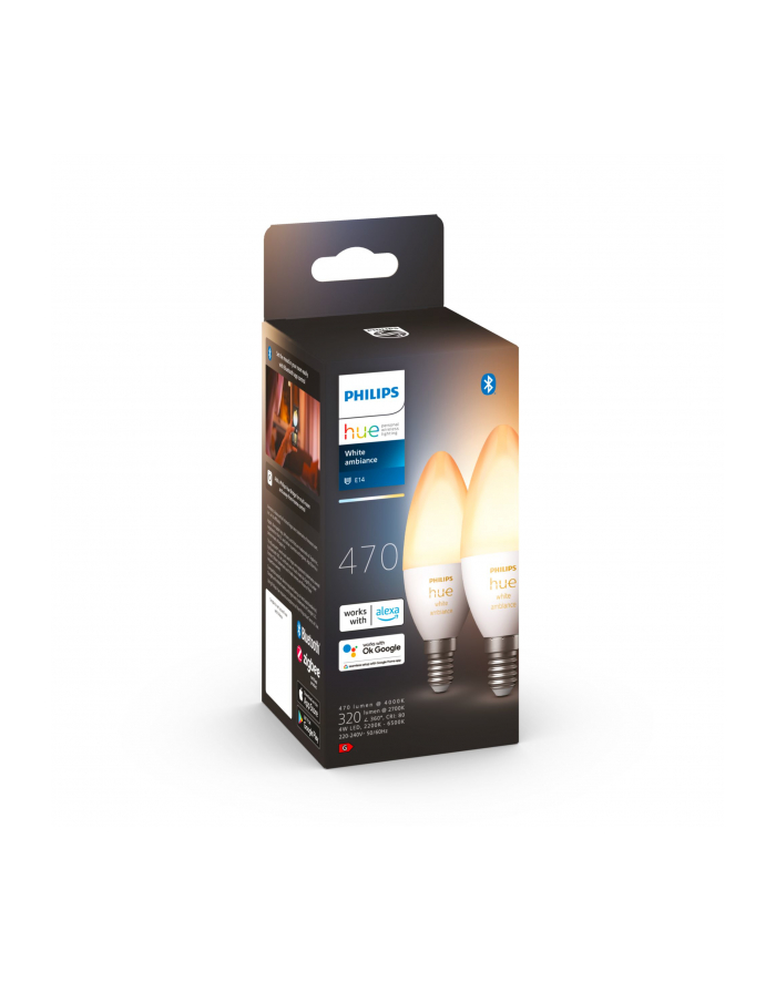 PHILIPS HUE White ambiance 2 szt. E14 główny