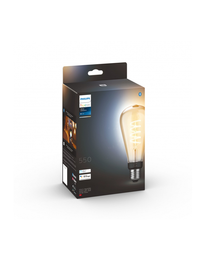 PHILIPS HUE White ambiance Filament 1 szt. ST72 E27 główny