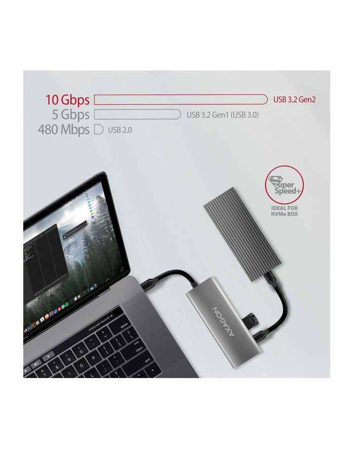 Axagon Hmc-5G2 Hub Z Usb-C Na Usb Hdmi Powerdelivery (HMC5G2) główny