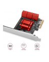 Axagon PCES-SA6, kontroler PCIe - 6x wewnętrzny port SATA 6G, ASM1166, SP & LP (AXN) - nr 4