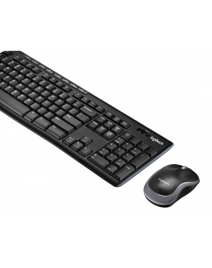 LOGITECH MK270 WIRELESS COMBO - BE - ZESTAW KLAWIATURA I MYSZ - BELGIJSKI - CZARNY główny