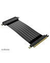 Akasa Riser Pcie 4.0 X16 Black X2 Mark Iv (AKCBPE0320B) - nr 1