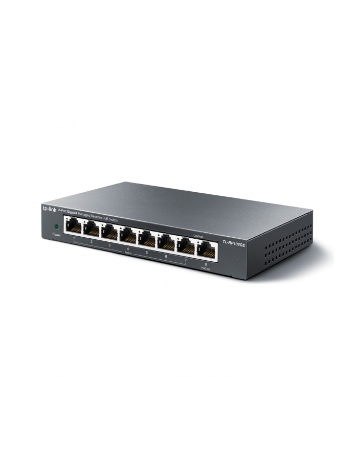 TP-Link TL-RP108GE [8-Port Gigabit Managed Reverse PoE Switch] główny