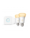 PHILIPS HUE White ambiance Zestaw startowy 2 szt. E27 1100lm - nr 1