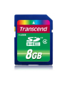 Pamięć Secure Digital 8GB TRANSCEND SDHC CL4 - nr 18