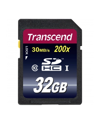 Pamięć SecureDigital TRANSCEND 32GB SDHC Card Class 10 nr 1