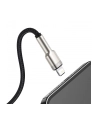 BASEUS BASEUS CAFULE METAL LIGHTNING CABLE 2.4A 200CM BLACK  (6953156202283) - nr 10
