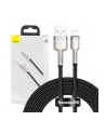 BASEUS BASEUS CAFULE METAL LIGHTNING CABLE 2.4A 200CM BLACK  (6953156202283) - nr 4