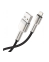 BASEUS BASEUS CAFULE METAL LIGHTNING CABLE 2.4A 200CM BLACK  (6953156202283) - nr 5
