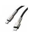 BASEUS BASEUS CAFULE METAL LIGHTNING CABLE PD20W 25CM BLACK  (6953156202054) - nr 21