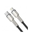 BASEUS BASEUS CAFULE METAL LIGHTNING CABLE PD20W 25CM BLACK  (6953156202054) - nr 26
