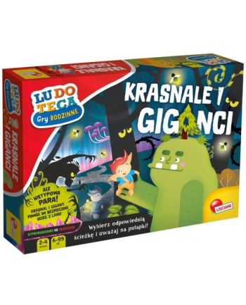 lisciani giochi Ludoteca - Krasnale i Giganci gra planszowa 88959 LISCIANI