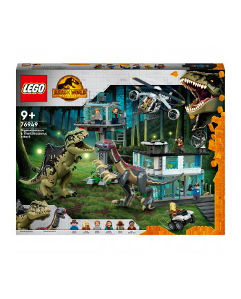LEGO 76949 JURASSIC WORLD Atak giganotozaura i terizinozaura