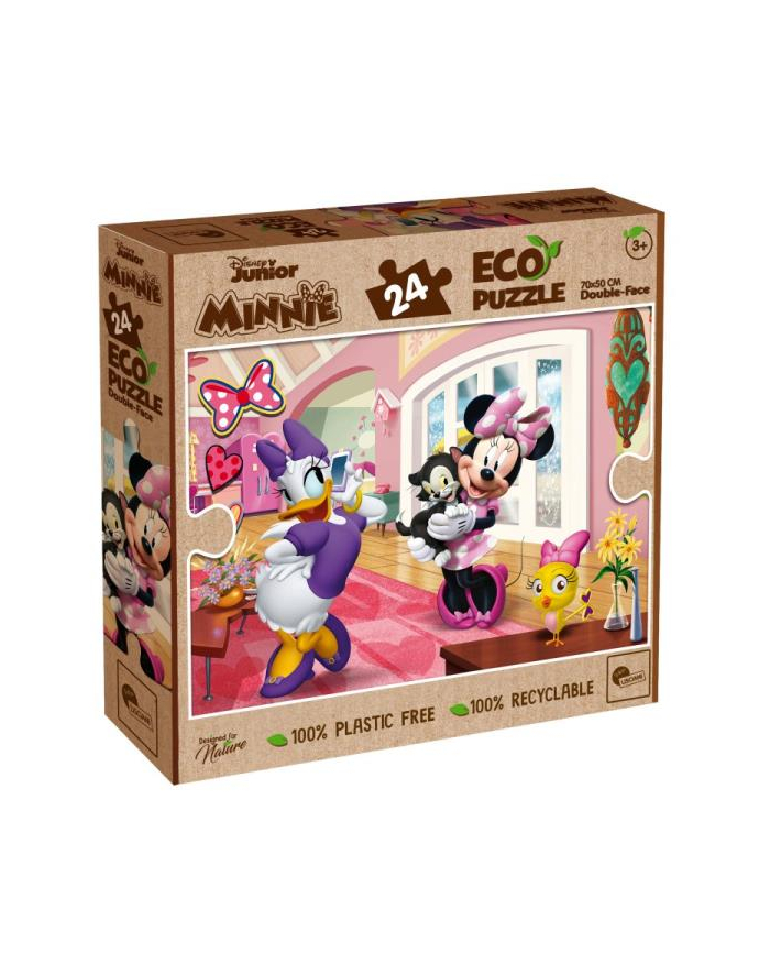 lisciani giochi Puzzle dwustronne 24el eko Minnie Mouse 91812 LISCIANI główny