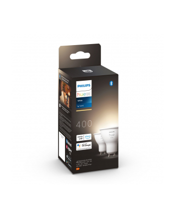 PHILIPS HUE White 2 szt. GU10 5.2W 929001953508