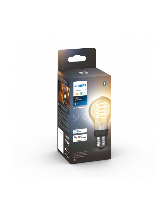 PHILIPS HUE White ambiance Filament 1 szt. A60 E27 główny