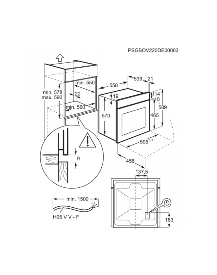 electrolux Piekarnik EOF3H50BX główny